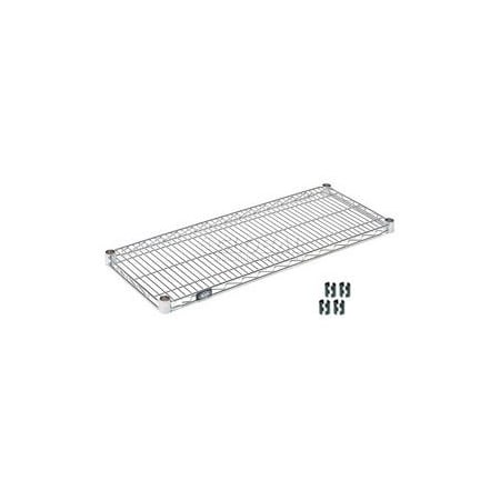 Global Equipment Nexel    S1836S Stainless Steel Wire Shelf 36"W x 18"D 189424A